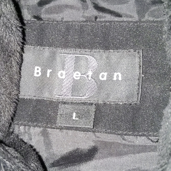 Braetan black winter hoodie coat - Picture 6 of 8